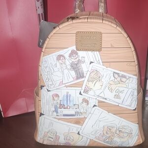 Pixar Loungefly Backpack with Cartoon Print